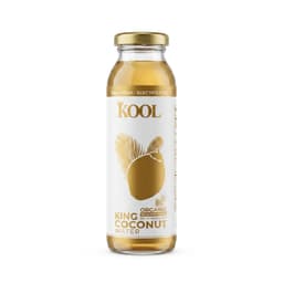 Kool King Coconut Water — glass bottle